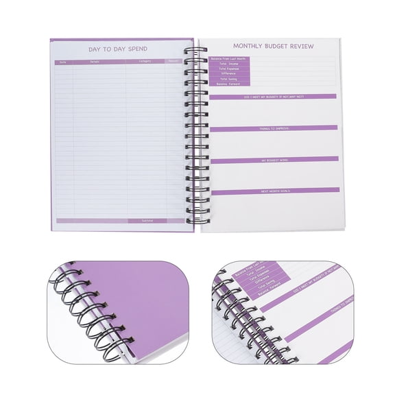 GOOHOCHY Budget Notebook Monthly Planning Notebook Month Budget Notebook Money Budget Planner