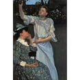 thumbnail image 2 of Cassatt, Mary 13x18 White Modern Wood Framed Museum Art Print Titled - Young Women Picking Fruit 1891, 2 of 4