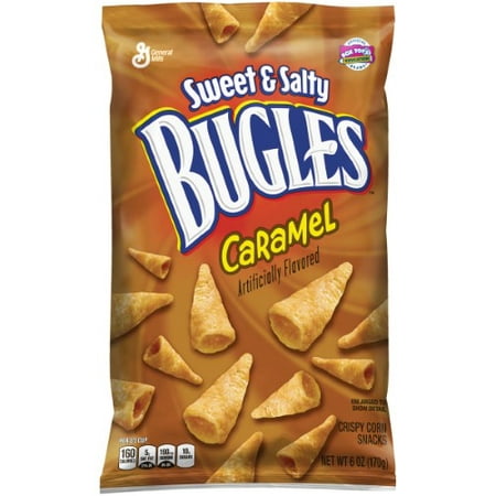 Bugles Sweet and Salty Caramel Snacks (Pack of 2) (Best Salted Caramel Frosting)