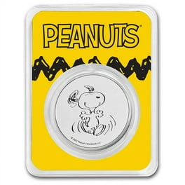 Peanuts Snoopy Holiday March 1 oz Colorized Silver Coin Peanuts Snoopy Holiday March 1 oz Colorized Silver Coin