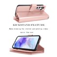 thumbnail image 6 of Galaxy A35 5G Case, A35 5G Wallet Case, Samsung Galaxy A35 5G 6.6 inchs PU Leather Case,Luxury Cash Credit Card Slots Folio Flip Cover [Detachable Magnetic Case] & Kickstand -Rose Gold, 6 of 7