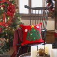thumbnail image 3 of Qocolhg Christmas Decorations Outdoor Indoor, Christmas Pillowcase Rectangular Pillowcase Invisible Zipper Holiday Pillowcase Holiday Gift Christmas Decoration Red Pillowcase Suitable For Sofa, 3 of 5