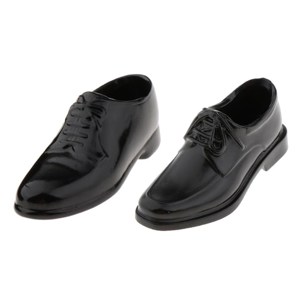 2 pares de de material cuero PU 1: 6 para accesorios de masculinas DML de 12 "