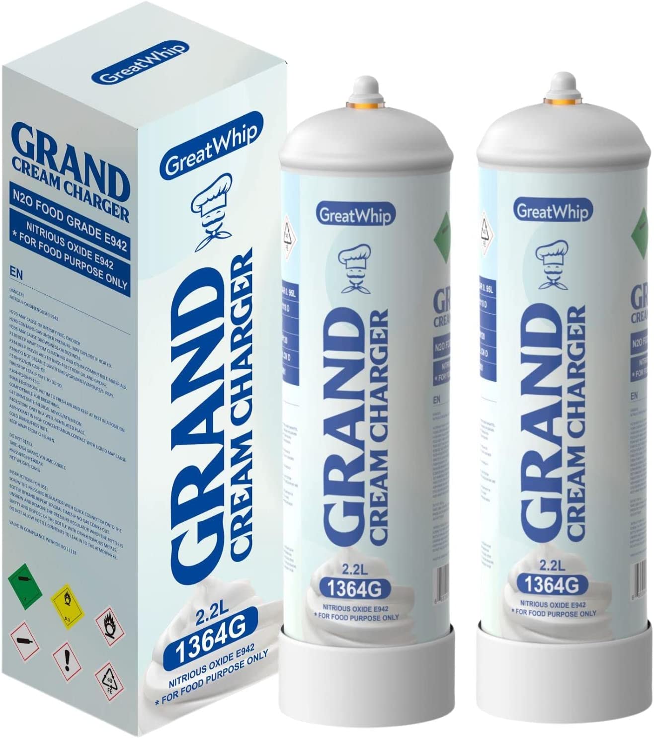 Sodastream 60L Co2 Exchange Carbonator, Set of 2, Plus 15 Walmart Gift