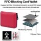 thumbnail image 2 of Cartera de cuero genuino CHAO RFID Tarjetero rosa 12 ranuras para tarjetas, 2 of 4