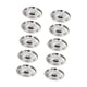 thumbnail image 5 of 10 piezas de tapas de acero inoxidable para utensilios de cocina, tapas de repuesto para mini sartenes con asa para recipientes de almacenamiento, 14 cm, 5 of 9