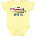 thumbnail image 3 of Inktastic My Mawmaw and Pawpaw Love Me with Hearts Boys or Girls Baby Bodysuit, 3 of 5