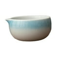 thumbnail image 4 of Luzkey Ceramic Matcha Bowl 500ml Handmade Green Tea Cup for Ceremony Family Friends blue, 4 of 8