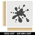 thumbnail image 2 of Paint Ink Blood Spatter Splat Drip DIY Cookie Wall Craft Stencil - 11.5 Inch, 2 of 5