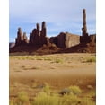 thumbnail image 2 of Talbot Frank, Christopher 15x17 White Modern Wood Framed Museum Art Print Titled - AZ, Monument Valley Sandstone spires in plateau, 2 of 4