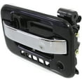 thumbnail image 2 of Exterior Door Handle Compatible with 2004-2022 Ford F-150 Front, Driver Side New Body Style Chrome Lever with Primed Bezel With keypad hole With plastic connector, 2 of 3