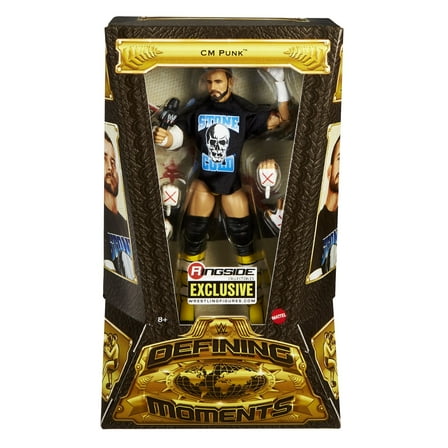 CM Punk (Pipe Bomb) - WWE Defining Moments Ringside Exclusive Mattel WWE Toy Wrestling Action Figure