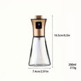 thumbnail image 2 of Refillable Glass Olive Oil Spray Bottle, Cooking Salad Oil Mister with Stainless Steel Pump, Even Dispensing Oil Sprayer for Baking, Roasting, Grilling & Kitchen Use, 2 of 4