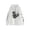 White, variant on Men's Skeleton Print Zip Up Hooded Sweatshirt Gothic Graphic Streetwear Loose Casual Long Sleeve Jacket for Spring Autumn Daily Wear GY2 L