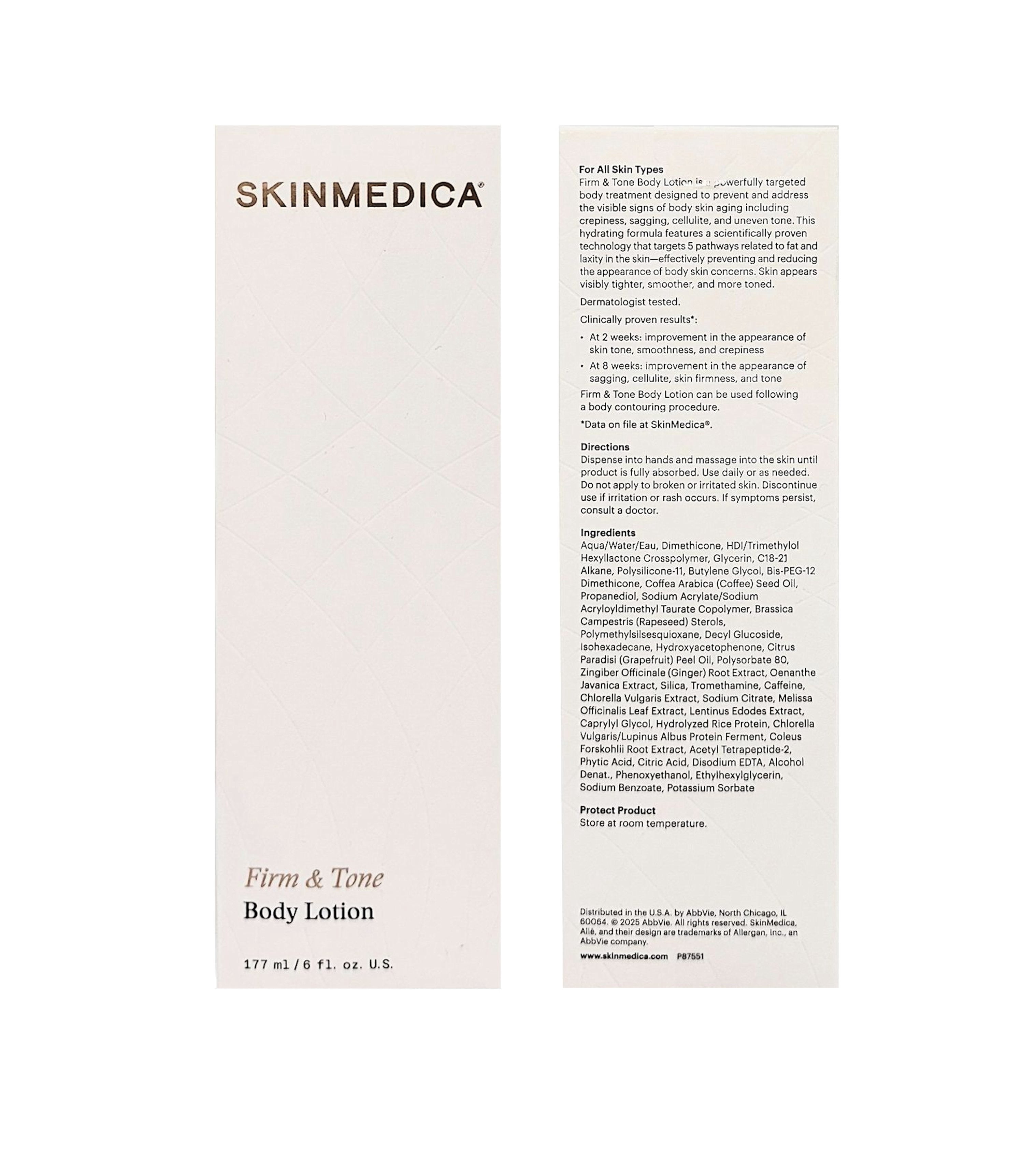 SkinMedica Firm & Tone Body Lotion 6.0 fl oz (177ml)