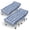 Oversize 2 Pack Grey, variant on 79" L x 32" W x 18" H Camping Cot with Comfortable Mattress for Adults Oversize XXL Cots for Sleeping Camping Bed Folding Cot Heavy Duty with Carry Bag for Home Outdoor Travel