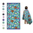 thumbnail image 1 of Toalla de playa de microfibra DASHN PRODUCTS 76x152 cm Kids Sports, 1 of 8