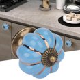 thumbnail image 2 of Pumpkin KnobsCeramic Pumpkin Knobs European Ceramic Knobs Drawer Knobs Dependable Performance, 2 of 5