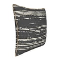 thumbnail image 2 of YFYANG Square Velvet Decorative Throw Pillow, 16"x16" Black Vintage Watercolor Texture Pattern Sofa Bed Cushion Pillows, 2 of 7