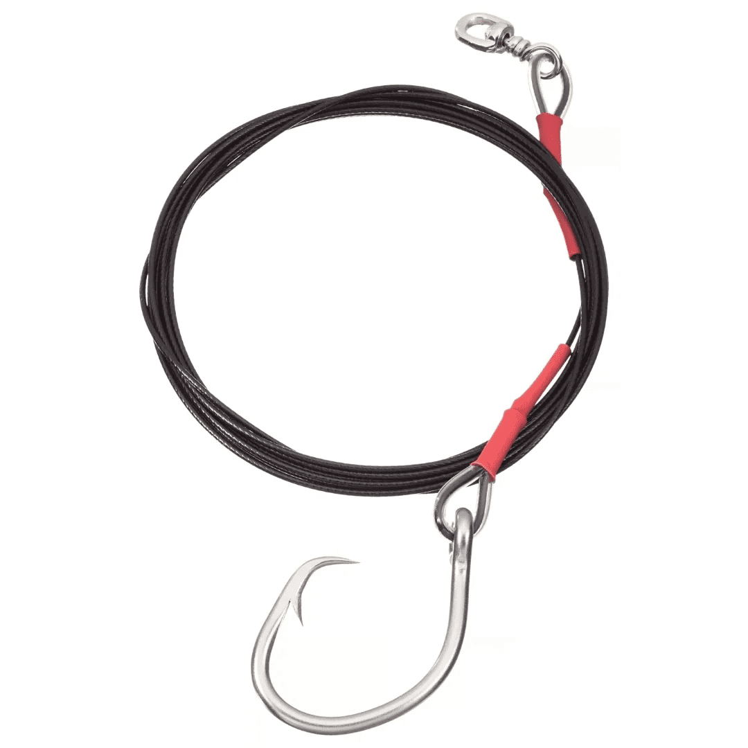 Malin 6FT Surf Stainless Steel Coated Sharkrig Clear, 10,0 Rigging