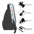 thumbnail image 4 of Sling Bag for Men, Cute Panda Bear Fanny Pack Crossbody Bags Shoulder Chest Bag, Small Gym Bag Anti Theft Crossbody Backpack Daypack for Travel Sports Running Hiking, 4 of 7
