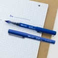 thumbnail image 2 of BAZIC Callum 0.5mm Rollerball Pen, Blue Ink Needle Tip Fine Point Ink Pens (2/Pack), 4-Packs, 2 of 7