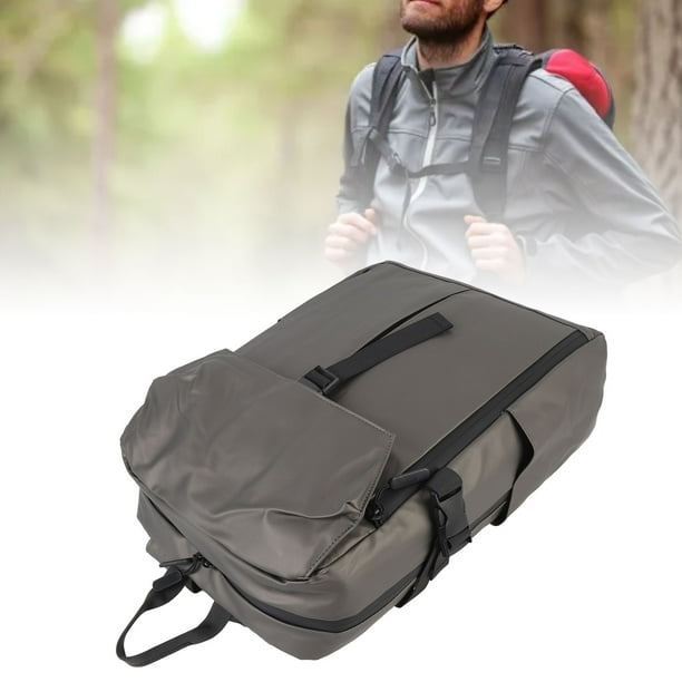 Mochila para casco de moto, mochila de 20 a 35l de gran capacidad a prueba de salpicaduras con múltiples compartimentos mochila de viaje ligera y para hombre negros