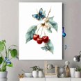 thumbnail image 4 of QISVANSET Cherry Butterfly Branch Canvas Art 15.75x11.81 Inches, 4 of 5