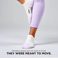 thumbnail image 6 of Feetures Elite Max Cushion No Show Tab Wave- Running Socks for Men & Women, Athletic Compression Socks, Moisture Wicking - Lilac Breeze , Large (1 Pair), 6 of 7