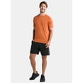 thumbnail image 4 of Athletic Works Men's and Big & Tall Men's Soft ButterCore Tee with Short Sleeves, Sizes S-5XL, 4 of 5