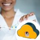 thumbnail image 1 of Dispensador de pasta de dientes Macarena exprimidor montado en la pared Azul amarillo, 1 of 8