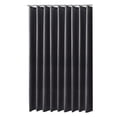 thumbnail image 1 of Shower Curtain Liner Intimacy Protection Waterproof Washable Shower Curtain Liner for Home Hotel Rest Room Dark Gray 150x180(Width X Height) with Hook, 1 of 10