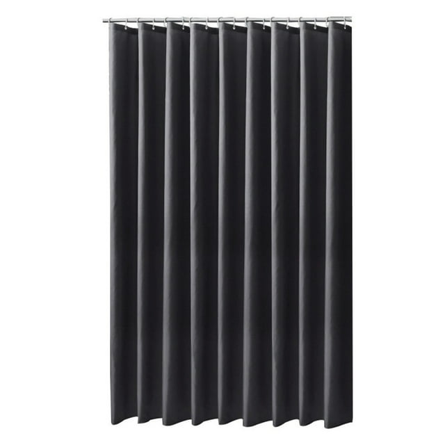 Shower Curtain Liner Intimacy Protection Waterproof Washable Shower Curtain Liner for Home Hotel Rest Room Dark Gray 150x180(Width X Height) with Hook