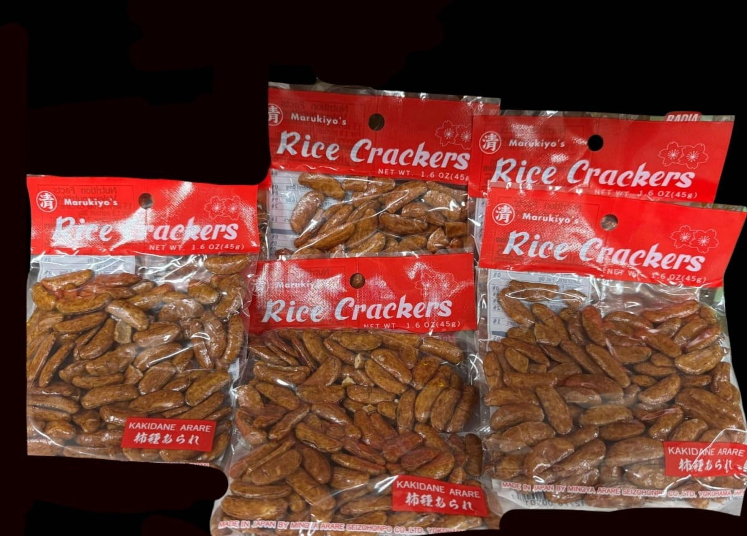 Rice Crackers kakidane Arare Marukiyo ( 24 pcs )