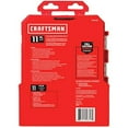 thumbnail image 3 of BLACK+DECKER Craftsman 3/8 in. Drive Metric 6 Point Socket and Ratchet Set 11 pc. - Case Of: 1; Each Pack Qty: 11; Total Items Qty: 11, 3 of 6