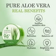 thumbnail image 5 of ALODERMA Organic Pure Aloe Vera Gel, 3-Pack, Made with 96% USDA Organic Certified Aloe Vera within 12 Hours of Harvest (200g, 7.0 oz), Suitable for All Skin Types – No Sticky Residue – Eco-Friendly, 5 of 11