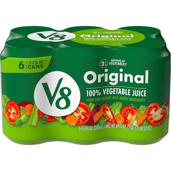 V8 Original 100% Vegetable Juice - 6 pk
