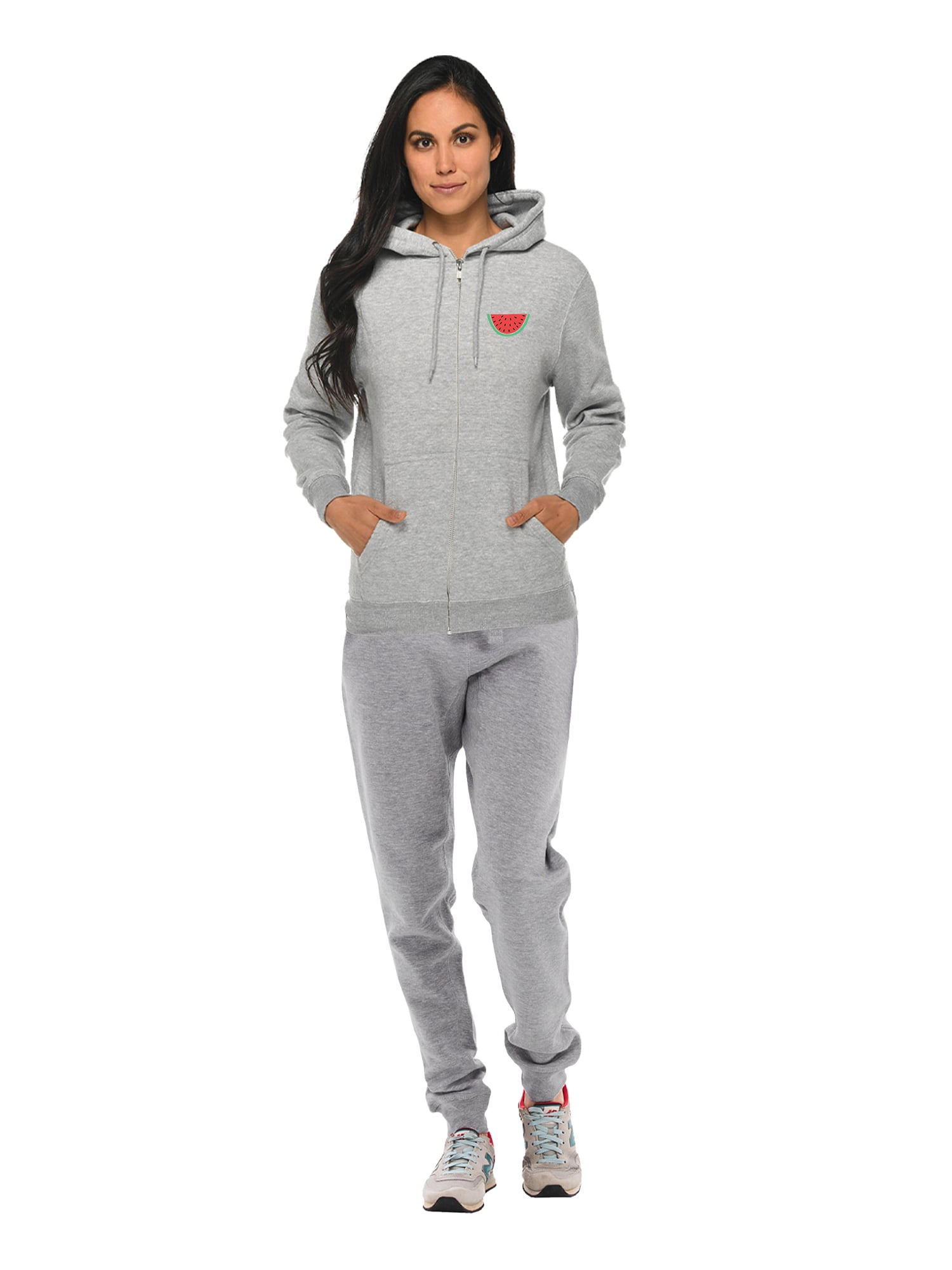 Sweatsuits 2Pcs Sets for Mens Women Tracksuit Unisex Zipped Pullover Hoodie  Sweatpant Tracksuit Sets Track Suit Set Casual Sport Tops Jogging Set -  Watermelon Design on Top - Walmart.com