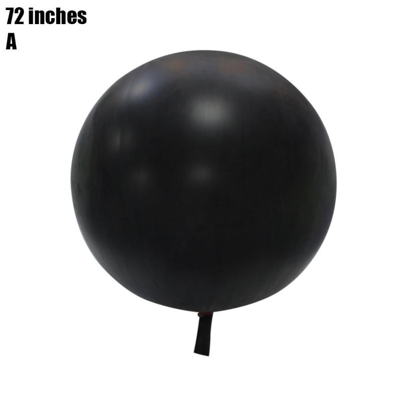Latex Big Balloon 72inch Round Big White Ball Weather Balloon Burst