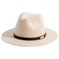 thumbnail image 2 of LIUYUNNN Leather Cowboy Hats for Boys And Classic Jazz Style French Hats, One Size, 2 of 3