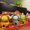 thumbnail image 4 of Sanrio Dharma Egg Twisting Machine Blind Box Melody Kuromi Cinnamoroll Anime figurita Kawaii Model Toys Action Birthday Gift Toy1131, 4 of 5