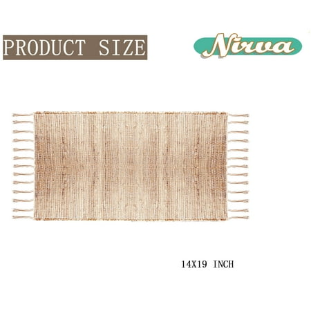 

Eco-Friendly Jute/Cotton Placemats Set of 4