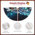 thumbnail image 4 of KLL Starry Sky Colorful Crocodile Christmas Tree Skirt 36" ,Party Decorations Farmhouse for Christmas Decorations Holiday Party, 4 of 6