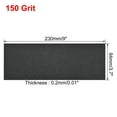 thumbnail image 3 of Uxcell 150 Grits Waterproof Sandpaper Wet Dry Sand Paper Silicone Grey 10pcs, 3 of 5