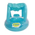 thumbnail image 1 of Inflatable Water Bell Handle Children's Sunshade Seat Ring Summer Swimming Canopy（blue）, 1 of 4