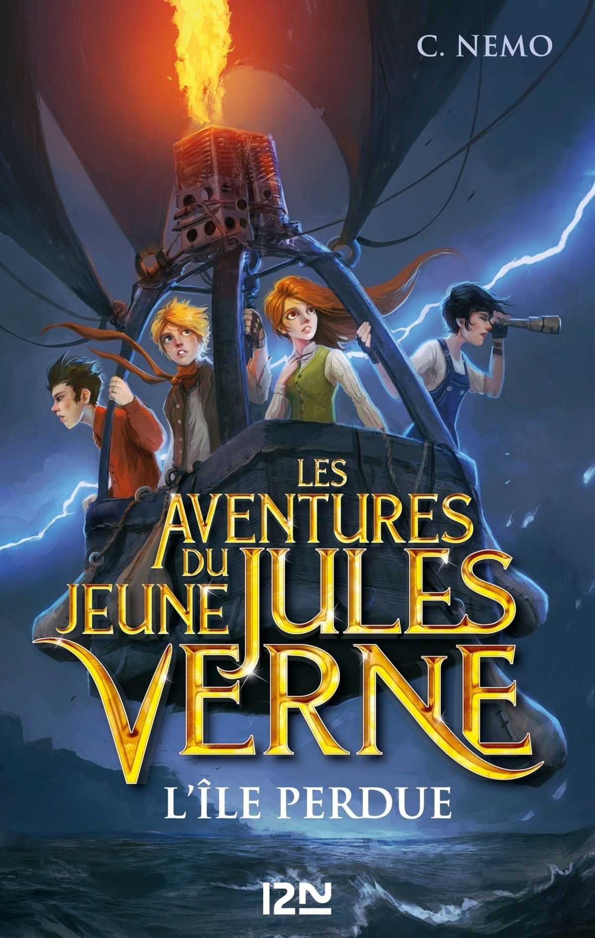 Les Aventures du jeune Jules Verne  tome 1  L'île perdue  eBook