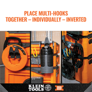 Klein Tools MODbox Multi-Hook Rail Attachment, 2-Pack