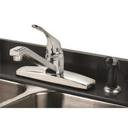 Traditional One Handle Chrome Kitchen Faucet