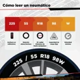 thumbnail image 4 of Llanta Hankook 185/65R14t H735 86t 04 B L Kinergy St, 4 of 4