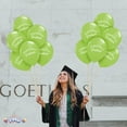 thumbnail image 4 of PMU Graduation Script Balloons 11 Inch Premium PartyTex Lime Green Latex (100/Pkg) Pkg/1, 4 of 7